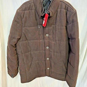 Puma Men's‎ Holiday Quilted Jacket Black Coffee XL (NEW)